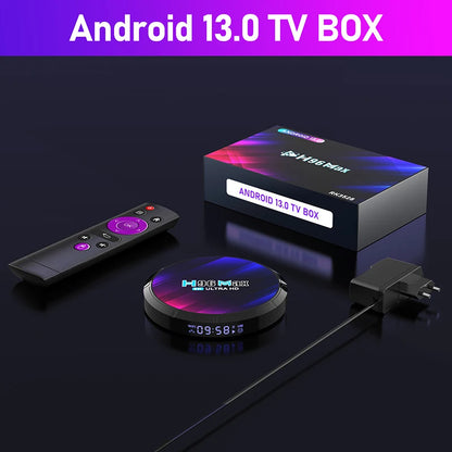 Android TV Box H96MAX RK3528 Android Box Support 2.4G/5.8G WiFi6 BT5.0 4K Video Set Top TV Box Decode And Play 8K 24Fps - magcubicvision.com