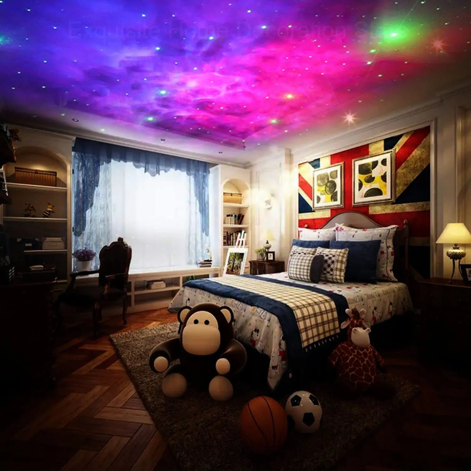 Astronaut Galaxy Sky Projector with 8 Nebula Modes 2 Star Modes, Remote Control 360° Rotation Adjustable Brightness Speed for Bedroom Ceiling Children Adults - magcubicvision.com