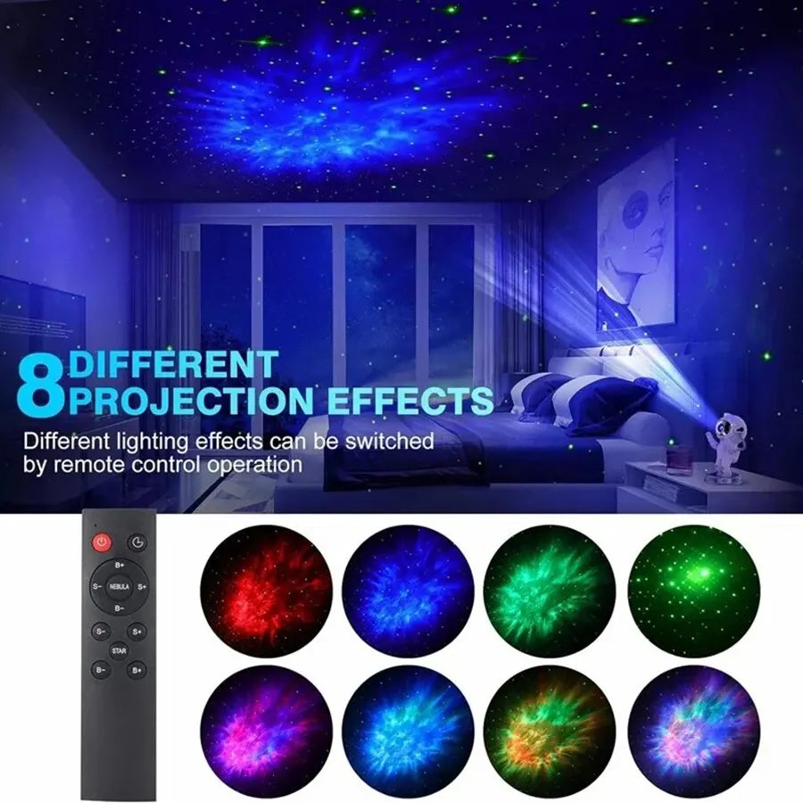 Astronaut Galaxy Star Projector Night Light for Kids with Timer and Remote Control Nebula Projector Lamp for Bedroom and Ceiling - magcubicvision.com