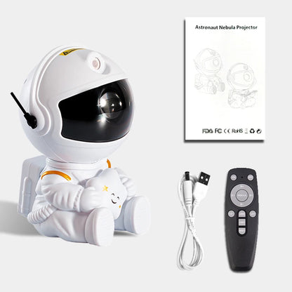 Astronaut Galaxy Sky Projector with 8 Nebula Modes 2 Star Modes, Remote Control 360° Rotation Adjustable Brightness Speed for Bedroom Ceiling Children Adults - magcubicvision.com